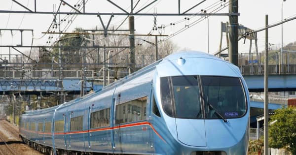 ＜あのころ＞青いロマンスカーが受賞 15年前の6月15日 ｜ 共同通信