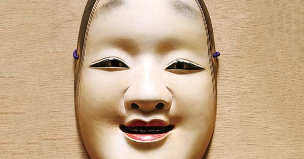 現代根付　矢次杢忠作　象牙調　お福面 現代根付 矢次杢忠作 象牙調 お福面 （根付はいいぞ！まさに