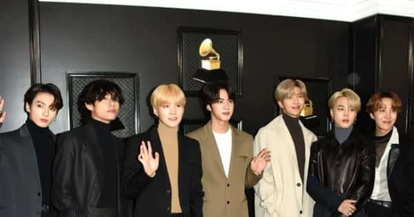 BTS' Louis Vuitton outfits from the 2021 Grammys are up for auction