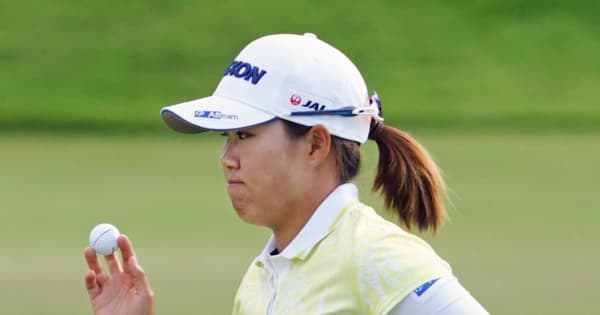 畑岡奈紗 7で暫定首位タイ La女子ゴルフ第2ラウンド 共同通信 畑岡奈紗 7で暫定首位タイ La女子ゴルフ第2ラウンド 共同通信