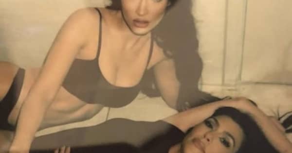 When Megan Fox & Kourtney Kardashian Shot For A Lingerie Brand