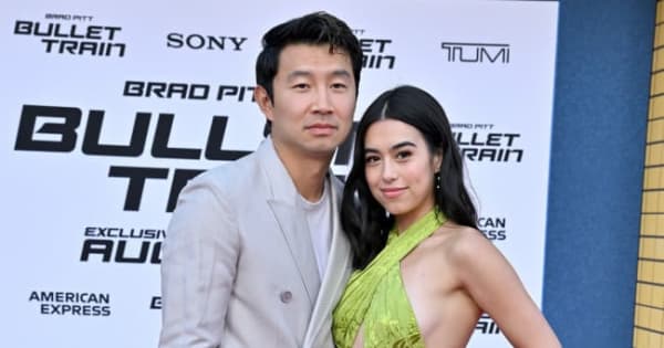 Simu Liu, Jade Bender Enjoy Date Night at Bullet Train Premiere