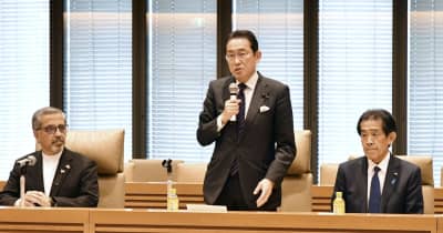 岸田氏、イラン「沈静化へ汗」　自民友好議連、駐日大使も出席 | NEWSjp
