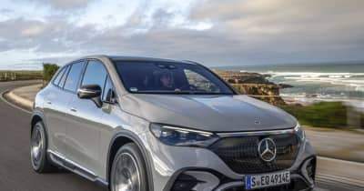 【メルセデスベンツ EQE SUV 海外試乗】セダンより90mm短いホイールベースで実現したかったものとは…渡辺慎太郎