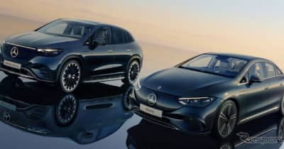 メルセデスベンツのEV『EQE』と『EQE SUV』、2種類の「エディション」モデル登場…今秋ドイツ発売へ