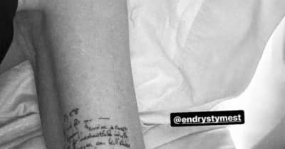 Kate Beckinsale displays new tattoo in apparent tribute to late TV