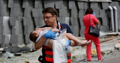 Germany offers care for Ukrainian children after Kiev hospital struck ｜ ...