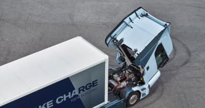 新型電動トラックとバイオ燃料車発表