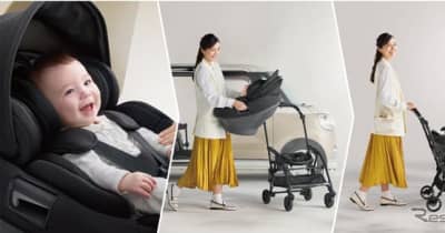 ベビーカーとチャイルドシートの連結システム