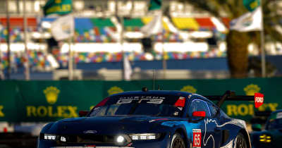シボレーには負けられない。フォード・マスタングGT3が歴史的初優勝「終盤はコーナーごとにミラーを見ていた」