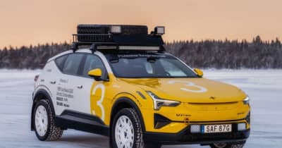 ポールスター、氷上レース仕様のEV『Arctic Circle』3車種を発表…544馬力ツインモーターで駆ける