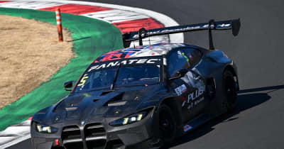 BMW M4 GT3エボが日本初登場。BMW M Team StudieがGTWC向け車両を富士でシェイクダウン