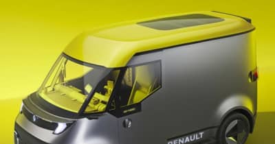 ルノー初のSDV技術搭載電動車エスタフェット