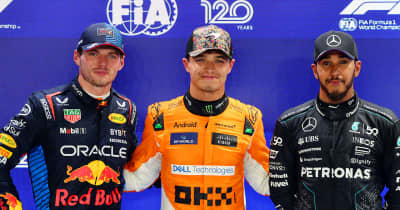 驚速ノリスがポール獲得 F1シンガポールGP予選