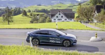 VW ID.7が新記録794km走行達成