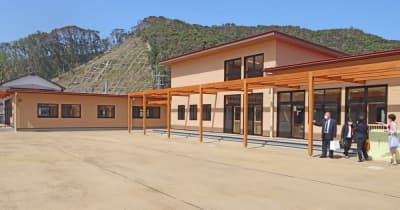 西海「市立大島こども園」落成　4月開園、定員計85人
