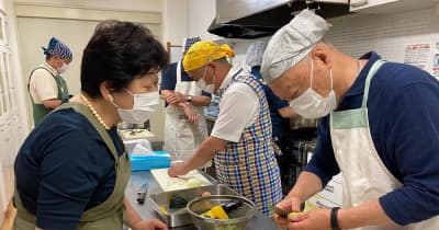 コロナ禍で増えた？オヤジの台所デビュー　横浜・磯子で講座「料理を通じて家族との会話増やして」