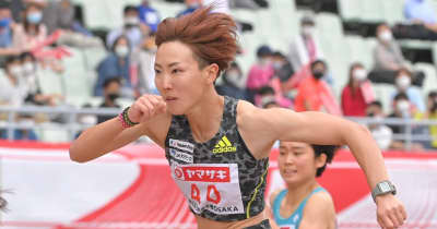 女子100M障害　寺田明日香が予選トップで通過　準決勝へ