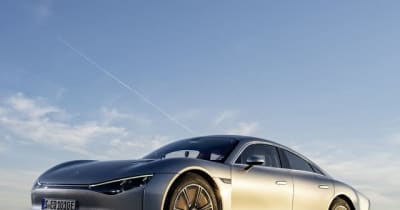 メルセデスベンツの次世代EV、航続1000km超を可能にした空力デザイン［詳細写真］