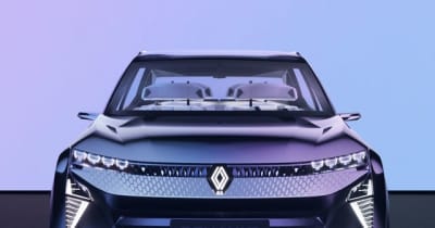 ルノー『セニック』次期型、EVで提案…電気と水素のハイブリッド