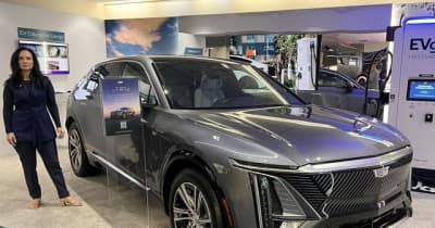 キャデラック『リリック』、ブランド初のEV…ロサンゼルスモーターショー2022
