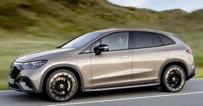 航続596km、メルセデスベンツの新型EV『EQE SUV』、欧州で受注開始