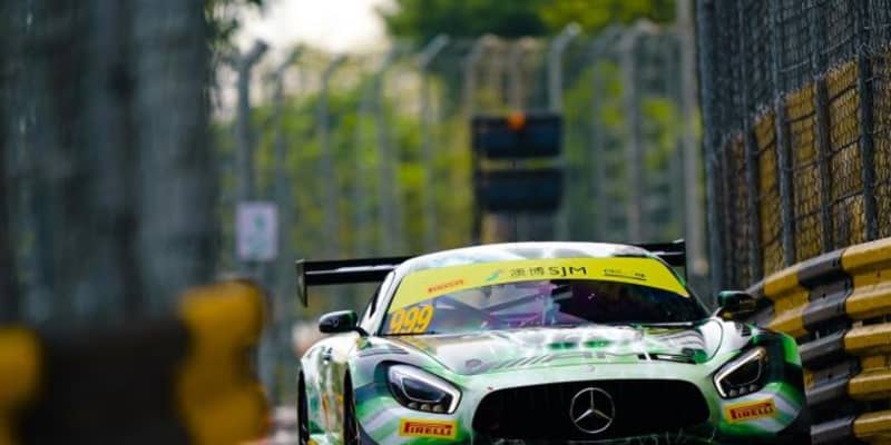 66回マカオGP：GTワールドカップはマルチェッロのメルセデスがポール。ファントールが2番手に