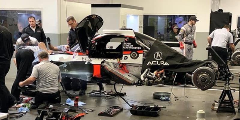 デイトナ24時間：予選クラッシュのテイラー、マツダのペースに合わせるため「リスクを冒した」