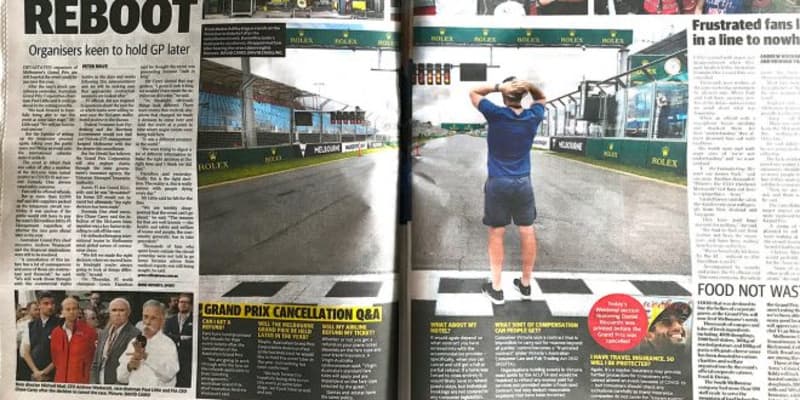 F1 Topic オーストラリアgp中止の翌日 地元紙が伝えたこと フードロスも問題に F1 Topic オーストラリアgp中止の翌日 地元紙が伝えたこと フードロスも問題に