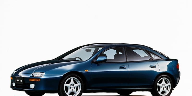 もしかしてmazda 3のご先祖様 時代を先行し過ぎた秀作 マツダ ランティス Mota写真館 もしかしてmazda 3のご先祖様 時代を先行し過ぎた秀作 マツダ ランティス Mota写真館