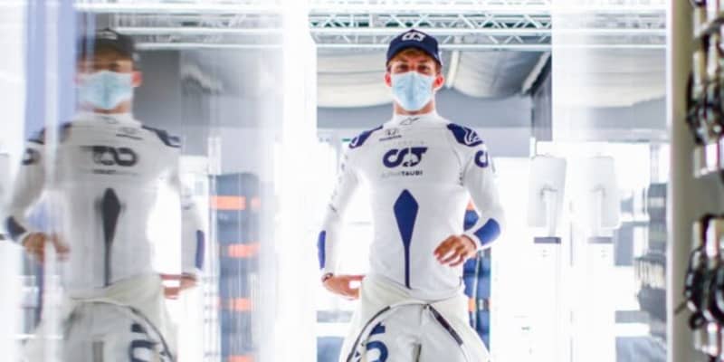 ガスリー8番手「予選に向けまだ改善の余地がある」アルファタウリ・ホンダ【F1第4戦金曜】