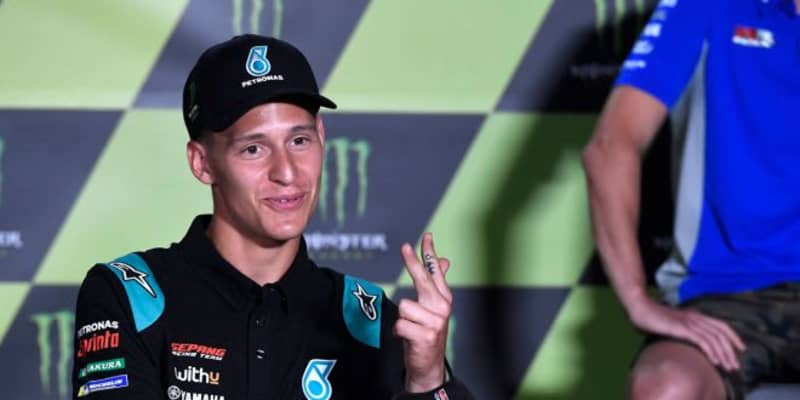 クアルタラロ「ライディングを変えたら最速ラップを記録できた」／MotoGP第4戦チェコGP初日コメント