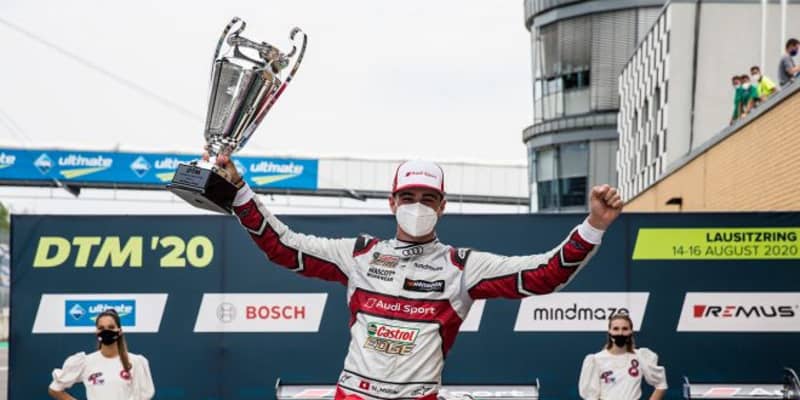 DTM第2戦ラウジッツリンク・レース1：ミュラーがDTM史上初の開幕3連勝を達成。BMWは一矢報いる
