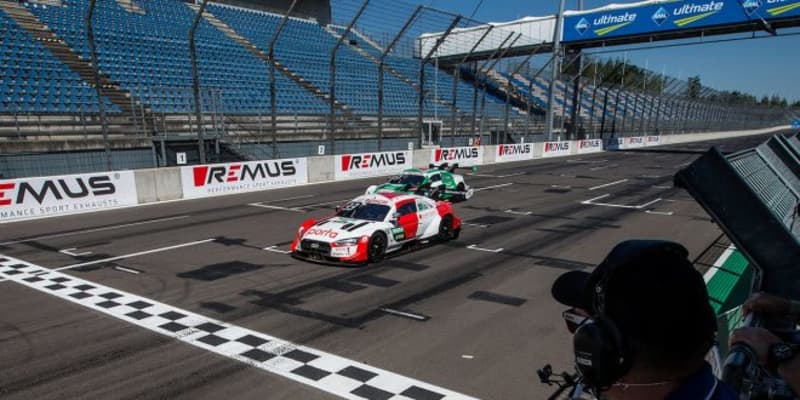 DTM第2戦ラウジッツリンク：レース2はラストがミュラーを抑え0.089秒差で勝利