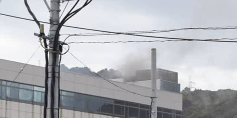 宮崎・延岡の旭化成系工場で火災　400人避難、消火続く
