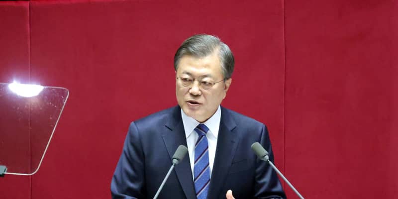 韓国も50年に温室ガスゼロ表明　国会演説で文大統領