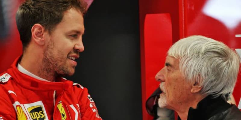 元F1最高責任者エクレストン、ストロール父に「ベッテルを起用するよう圧力をかけた」と明かす