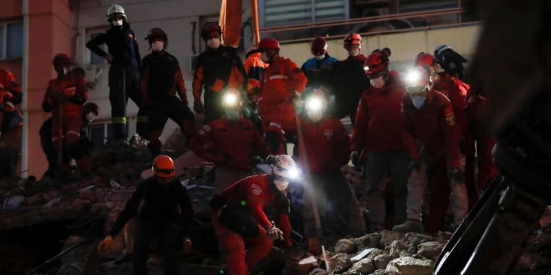 トルコ沖地震、死者41人に　被害は一部に集中、地盤影響か