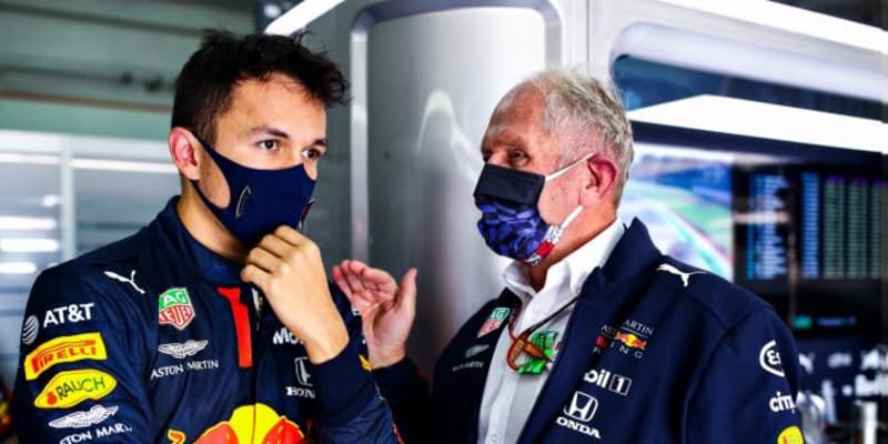 アルボン「トラックリミットに苦労し、予選6番手に」レッドブル・ホンダ【F1第13戦】