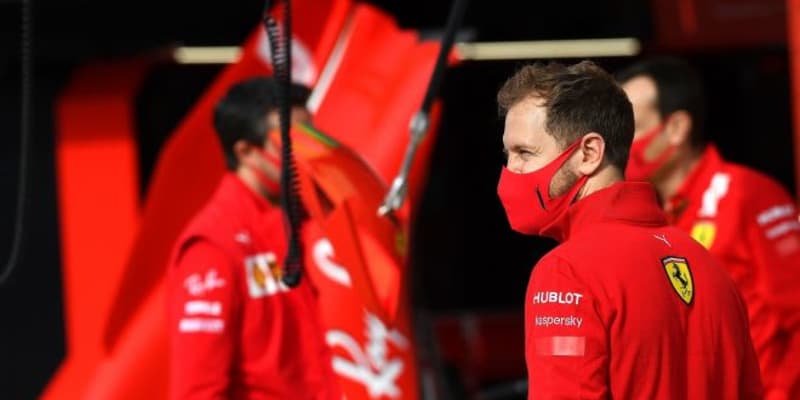 ベッテル予選14番手「リスクを取って攻めたが明らかに速さが足りなかった」フェラーリ【F1第13戦】