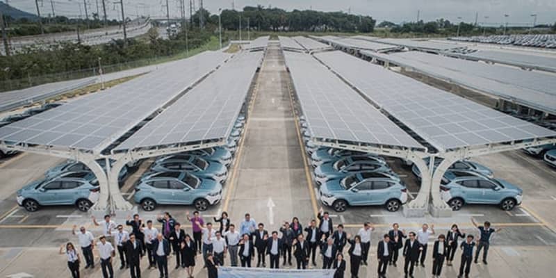 【タイ】ＷＨＡＵＰ、ＭＧ工場で太陽光発電を開始［公益］