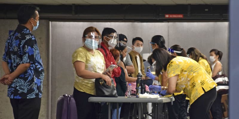 米ハワイ州、自主隔離免除を開始　日本の旅行者対象、事前検査で