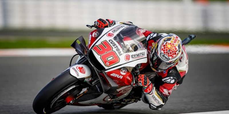 中上貴晶が2番手タイム【タイム結果】2020MotoGP第14戦バレンシアGP　フリー走行2回目