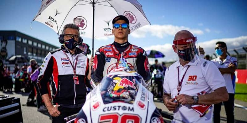 中上貴晶「言葉がありません。このような形でレースが終わってしまい残念」／MotoGP第14戦バレンシア決勝