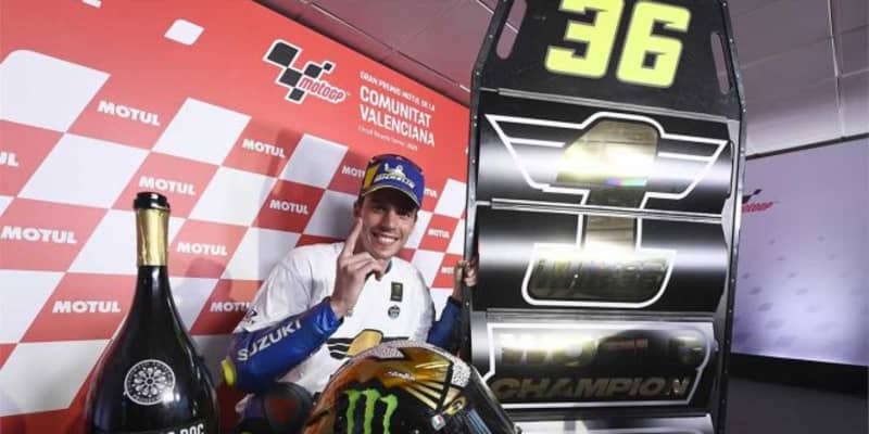 MotoGP王者のジョアン・ミル「このチャンスを与えてくれたスズキに心から感謝」／第14戦バレンシアGP