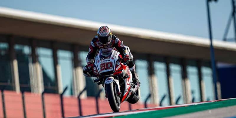 中上貴晶「RC213Vで初めて走ったので多忙な一日に」／MotoGP第15戦ポルトガルGP初日