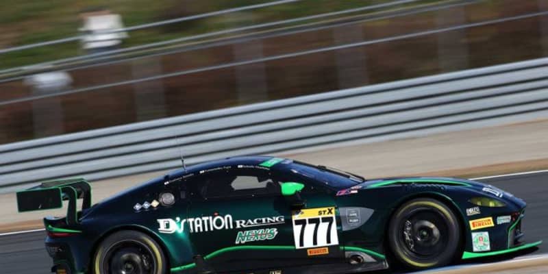 D’station Vantage GT3が今季3度目のポールポジションを獲得【スーパー耐久第4戦もてぎ／公式予選結果】