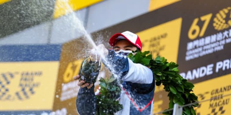 コロナ禍で開催のマカオグランプリ2020、アンドレ・クート以来初のマカオ人ウイナー誕生