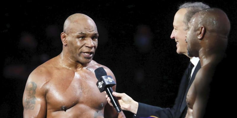 54歳タイソン15年ぶり試合　ボクシング元世界王者