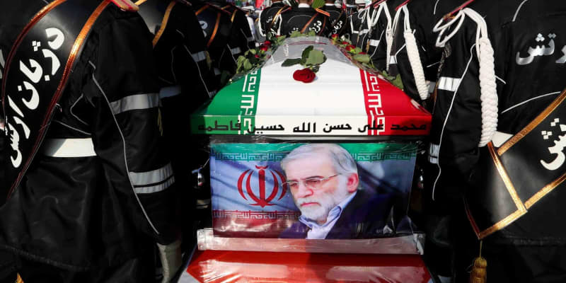 暗殺武器「イスラエル製」　イラン報道、首都で葬儀